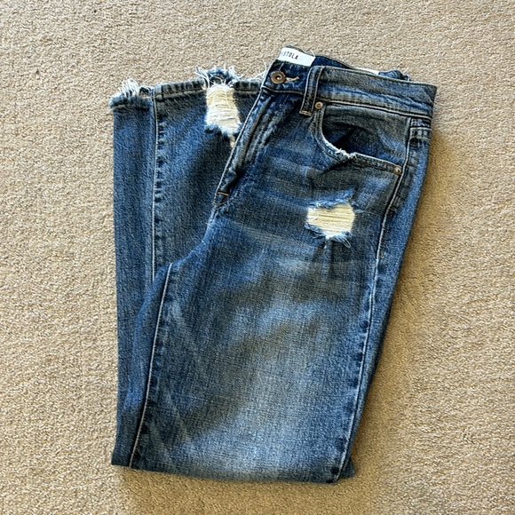 Pistola cropped straight leg jeans. - Picture 4 of 13